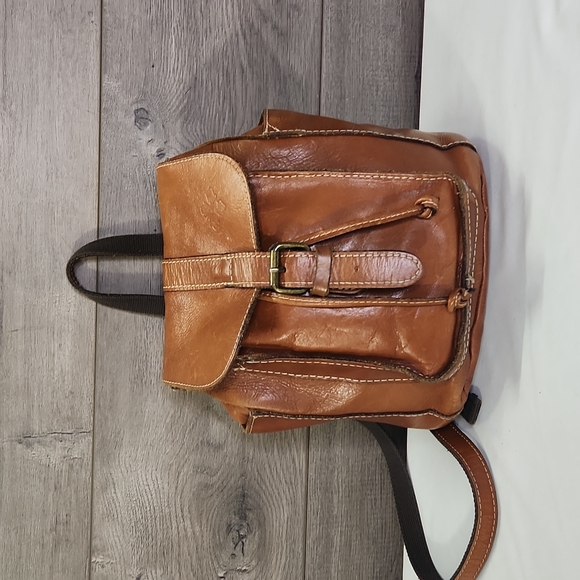 Patricia Nash Bags Patricia Nash Brown Leather Backpack Shoulder